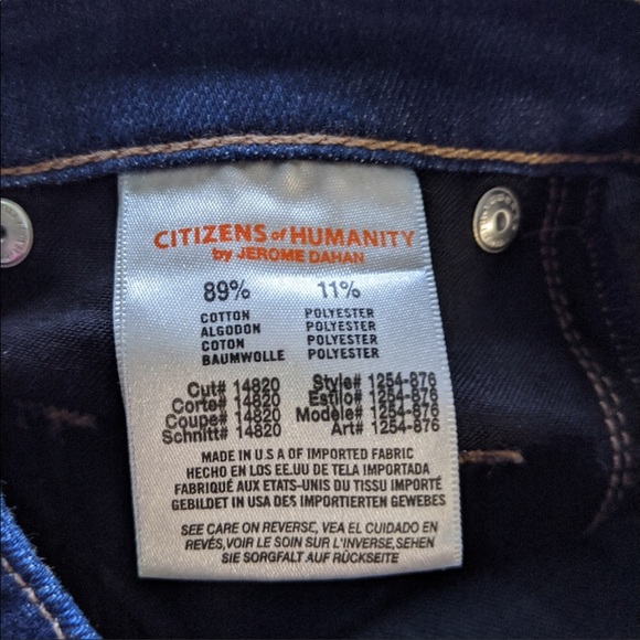 COH citizens of humanity Dylan jeans size 26 - Picture 6 of 7
